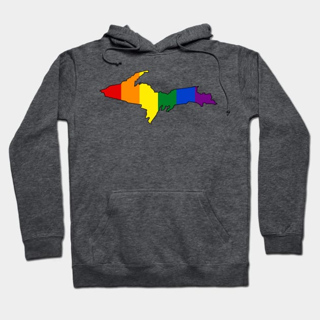 UP Michigan Pride Hoodie by somekindofguru